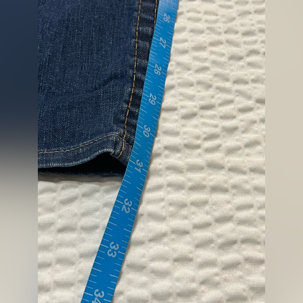 ⭐️ True Religion Yellow Stitch Straight Leg Womens  Jeans - Picture 13 of 13